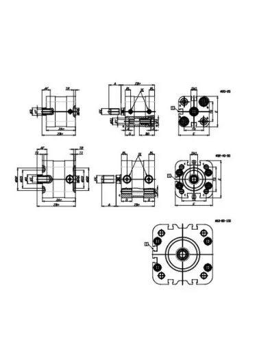 CILINDRO ISO 21287 - 25X55 - DA - PERFIL