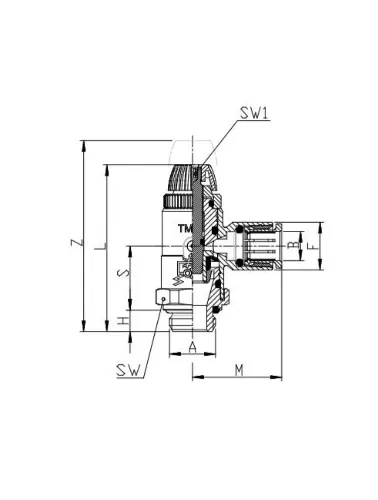 VALVULA REG FLUXO PNEUM BIDIR 1/8 X 04M