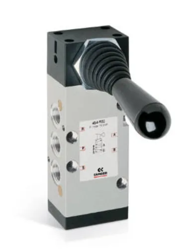 VALVULA 5/3 VIAS CFEC G1/4 ALAVANCA CENT