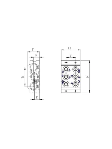 MODULO EXPANSAO 2 VALV