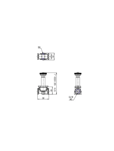 VALVULA 2/2 VIAS NF G1/8