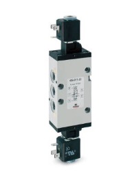 VALVULA 5/2 VIAS G1/4 DUPLO SOLENOIDE