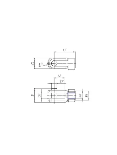 GARFO CILINDRO ISO 16X1,5