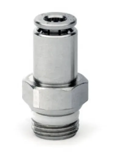 CONEXAO RETA 06 X G1/8 C/ RETENCAO