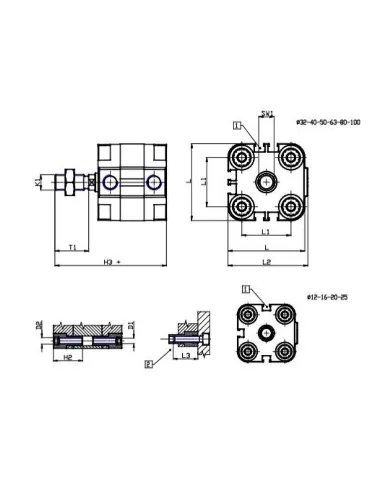 CILINDRO COMPACTO DA 80X50