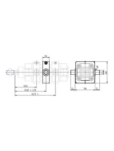 MUNHAO CILINDRO PNEUMATICO 32MM