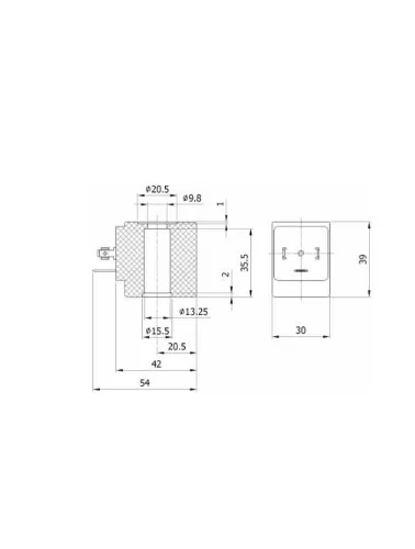 BOBINA 8W 110VAC