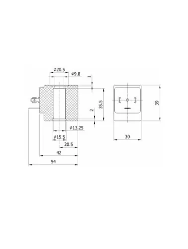 BOBINA 8W 220VAC