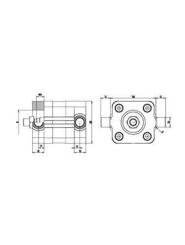 MUNHAO CILINDRO PNEUMATICO 500MM