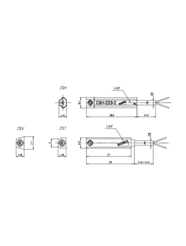 SENSOR PROXIM 10-30 VAC / DC