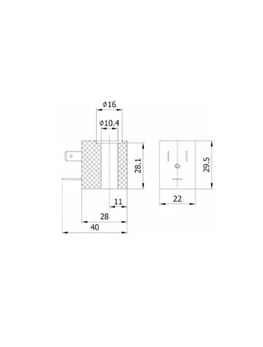 BOBINA 5W 110VAC