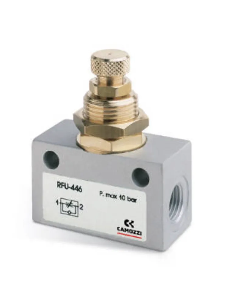 REGULADOR FLUXO PNEUM UNIDIRECIONAL G1/2