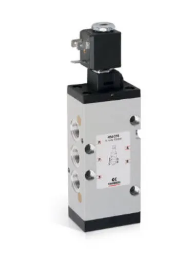 VALVULA 5/2 VIAS G1/4 SIMPLES SOLENOIDE