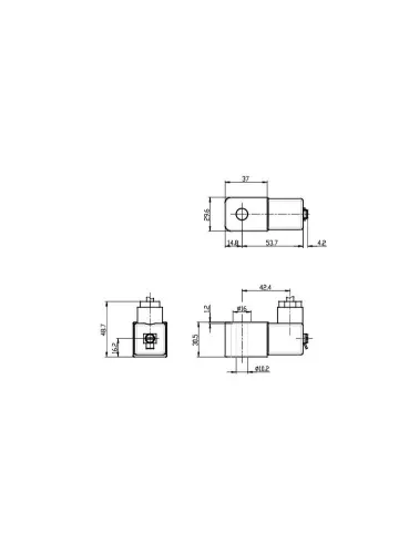 BOBINA SOLENOIDE 24 VDC EX