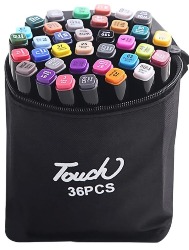 CANETA HIDROG.C/36PCS TOUCH UND