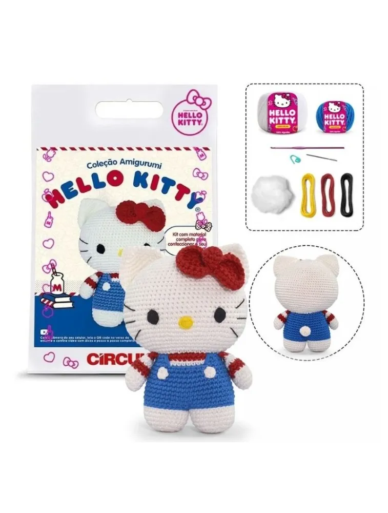 0003 KIT CIRCULO AMIGURUMI HELLO KITTY