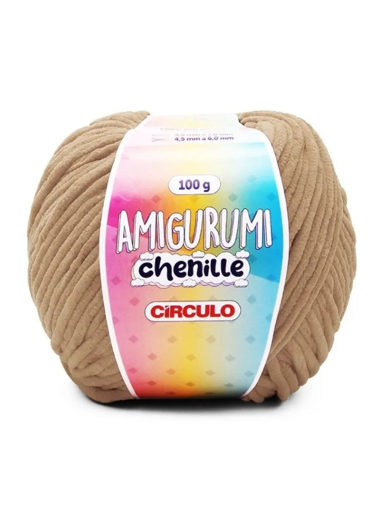 7727 LINHA CIRCULO AMIGURUMI CHENILLE 100%PES