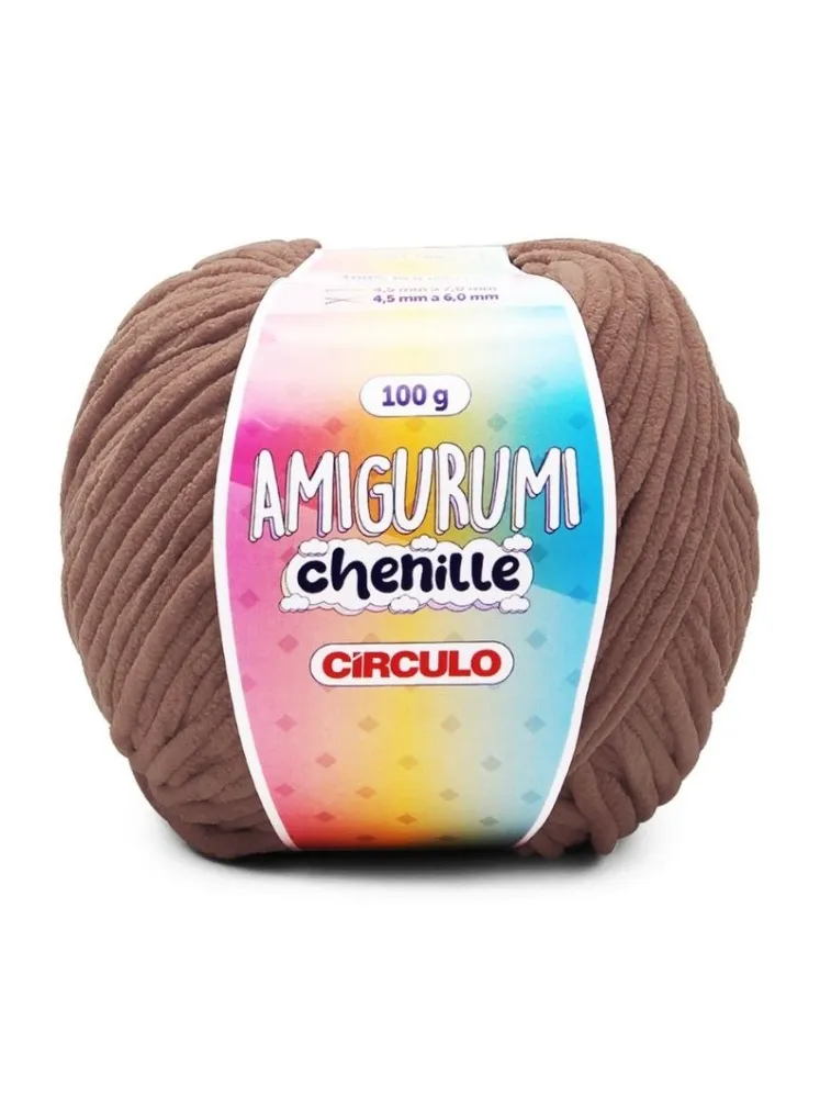7567 LINHA CIRCULO AMIGURUMI CHENILLE 100%PES