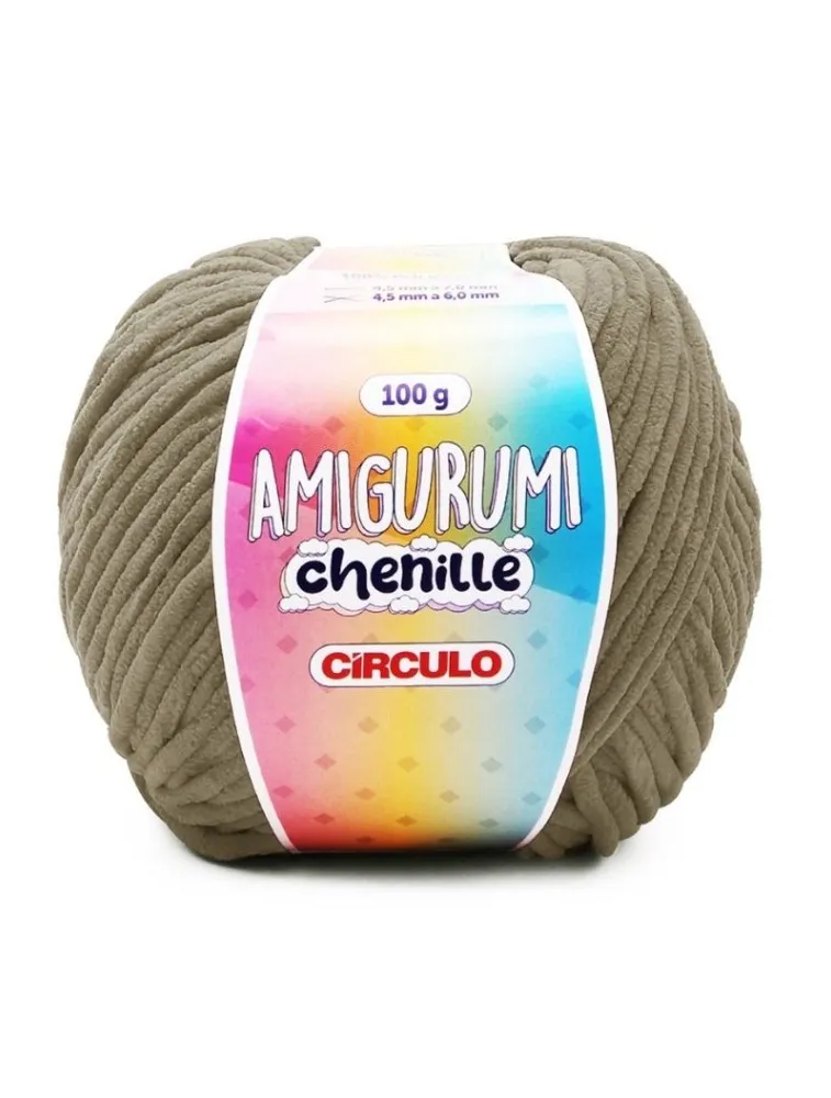 7066 LINHA CIRCULO AMIGURUMI CHENILLE 100%PES