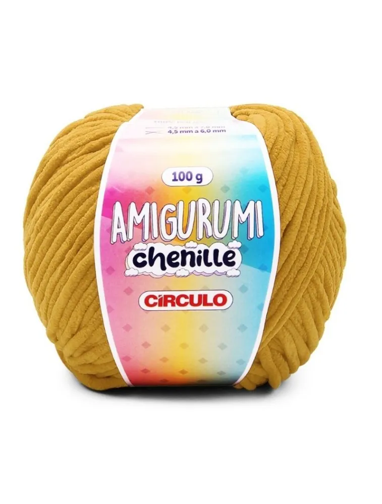 7069 LINHA CIRCULO AMIGURUMI CHENILLE 100%PES