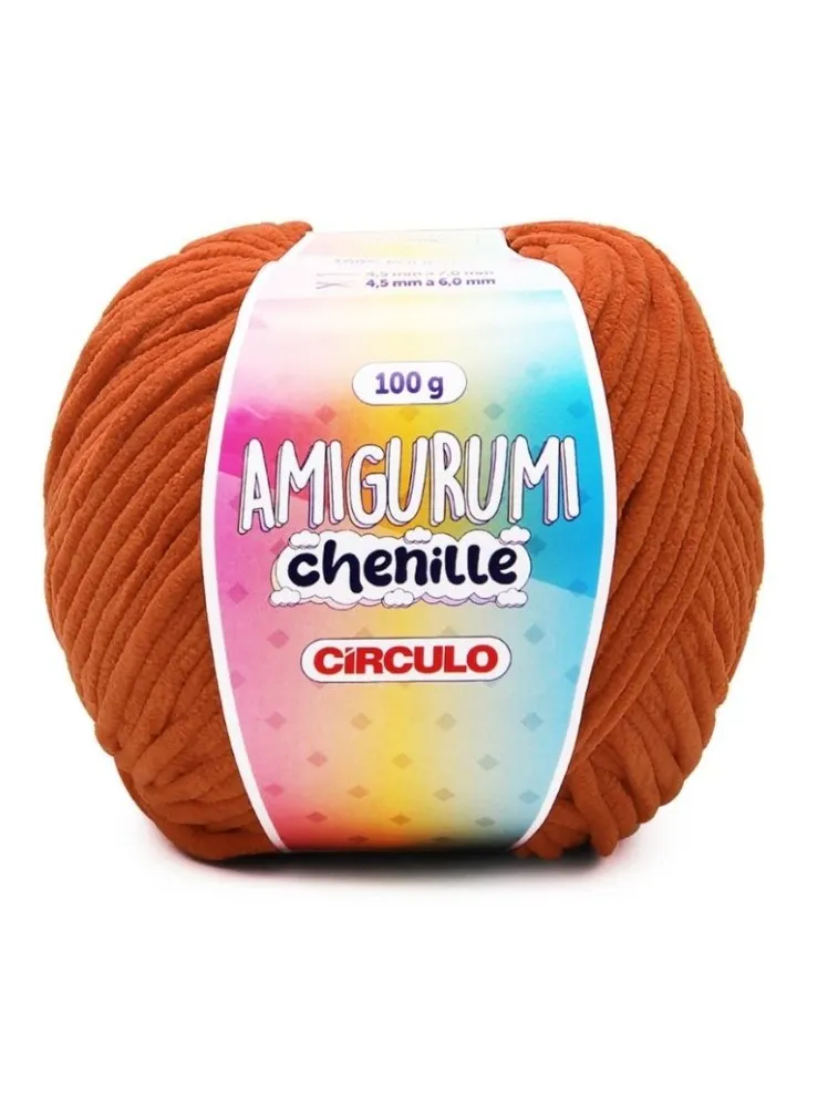7529 LINHA CIRCULO AMIGURUMI CHENILLE 100%PES