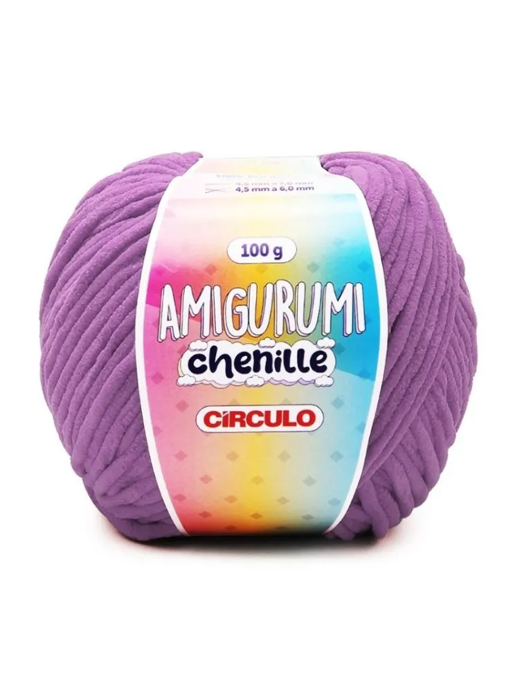 6034 LINHA CIRCULO AMIGURUMI CHENILLE 100%PES
