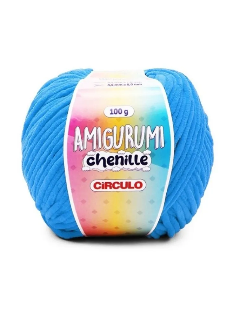 2500 LINHA CIRCULO AMIGURUMI CHENILLE 100%PES