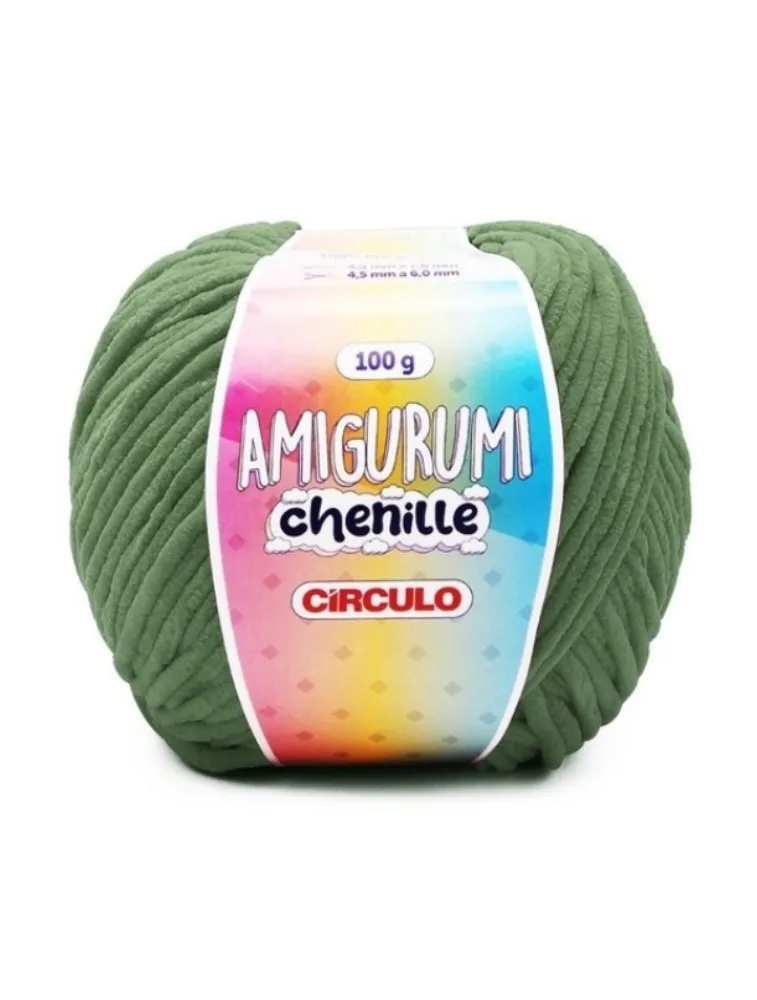 5442 LINHA CIRCULO AMIGURUMI CHENILLE 100%PES
