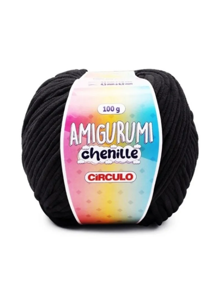 8990 LINHA CIRCULO AMIGURUMI CHENILLE 100%PES