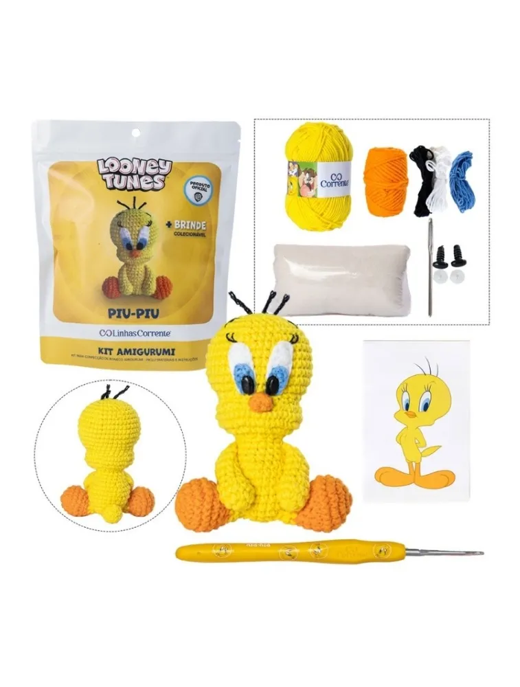 0LTPI KIT AMIGURUMI COATS PIU PIU