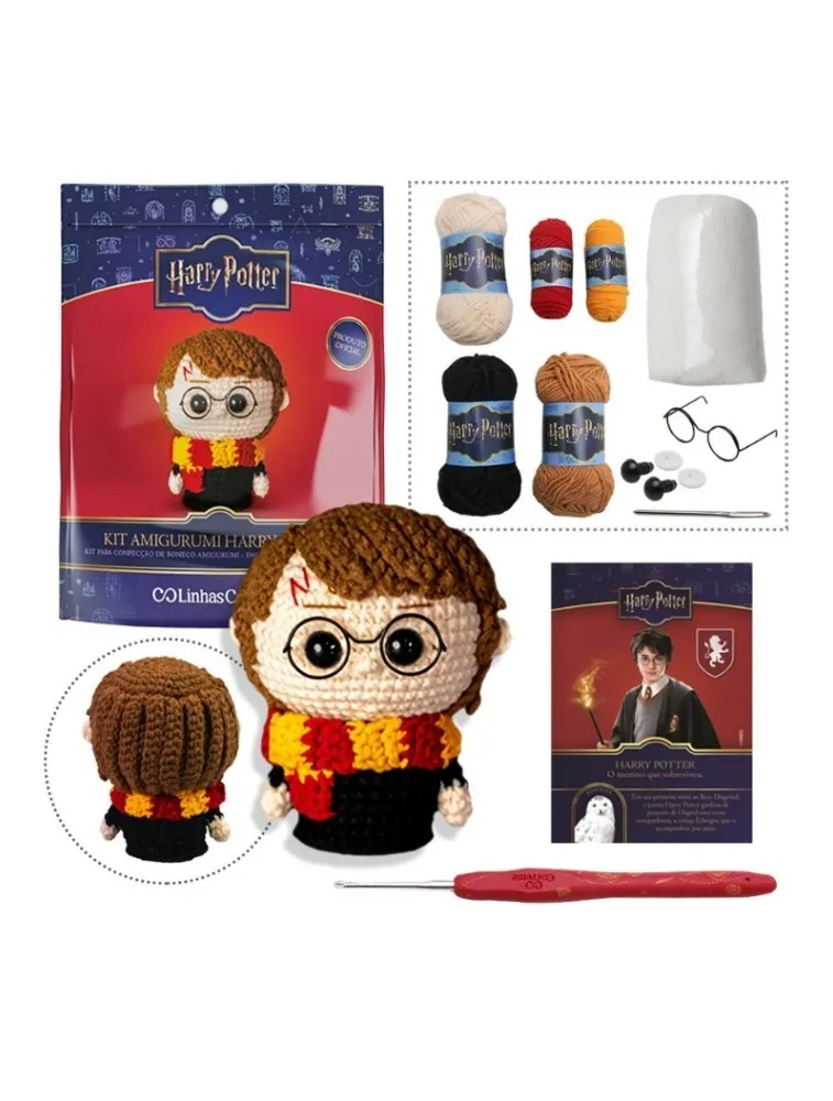 000HP KIT AMIGURUMI COATS HARRY POTTER