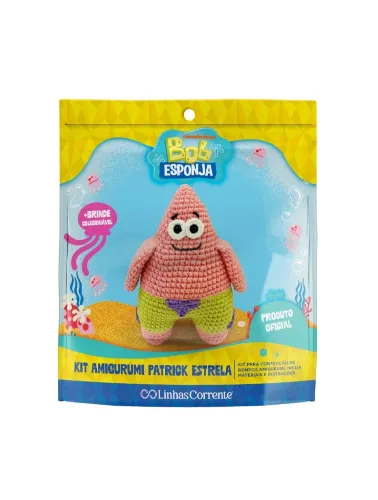 BE0PE KIT AMIGURUMI COATS PATRICK ESTRELA
