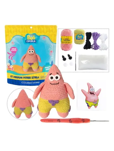 BE0PE KIT AMIGURUMI COATS PATRICK ESTRELA