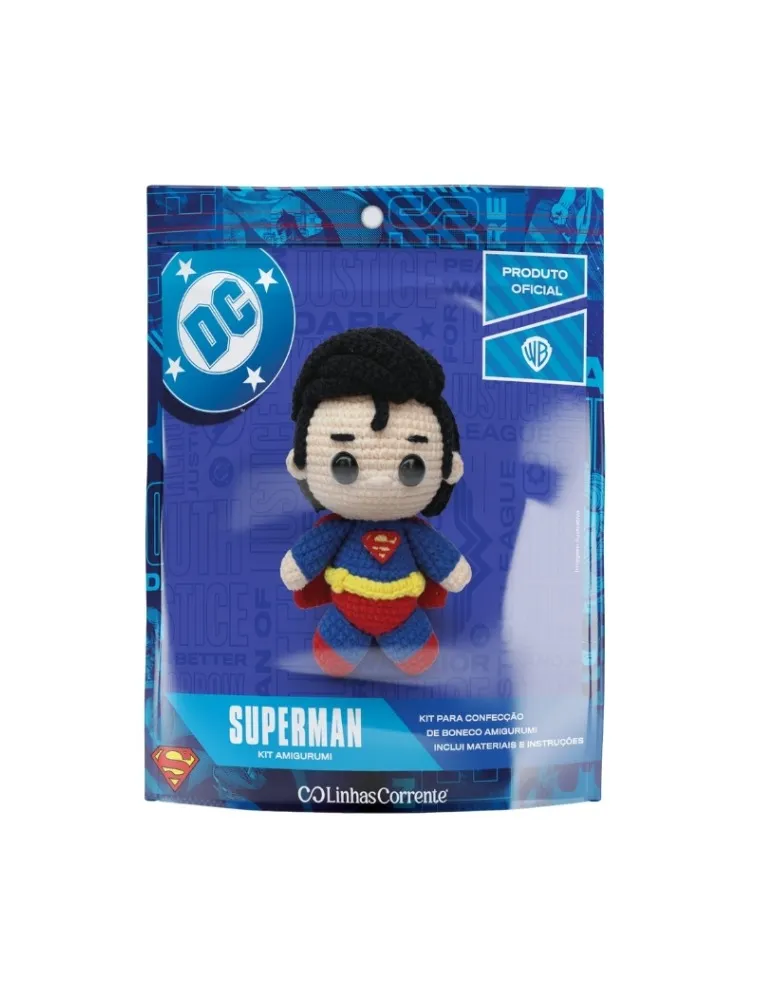 0DCSU KIT AMIGURUMI COATS SUPERMAN
