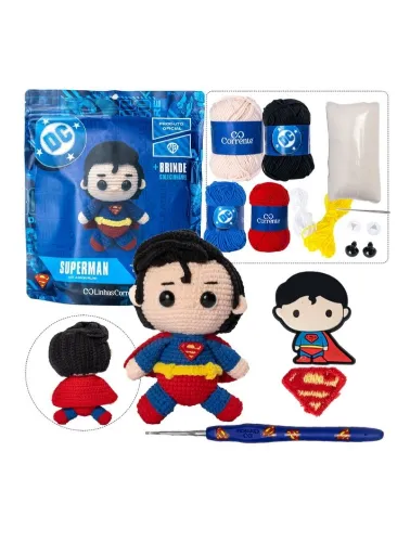 0DCSU KIT AMIGURUMI COATS SUPERMAN