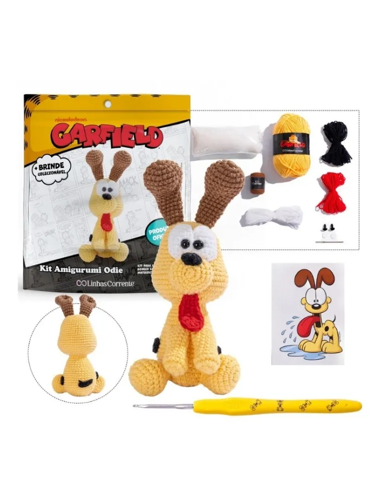 0ODIE KIT AMIGURUMI COATS ODIE