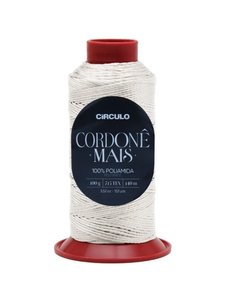8176 LINHA CIRCULO CORDONE MAIS 100%PA