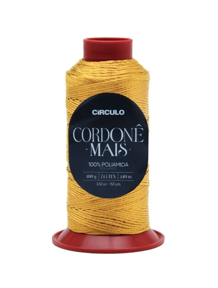 1289 LINHA CIRCULO CORDONE MAIS 100%PA