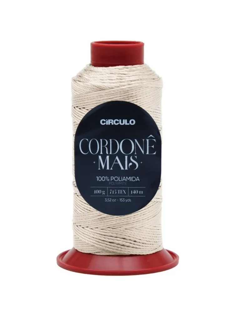 7694 LINHA CIRCULO CORDONE MAIS 100%PA