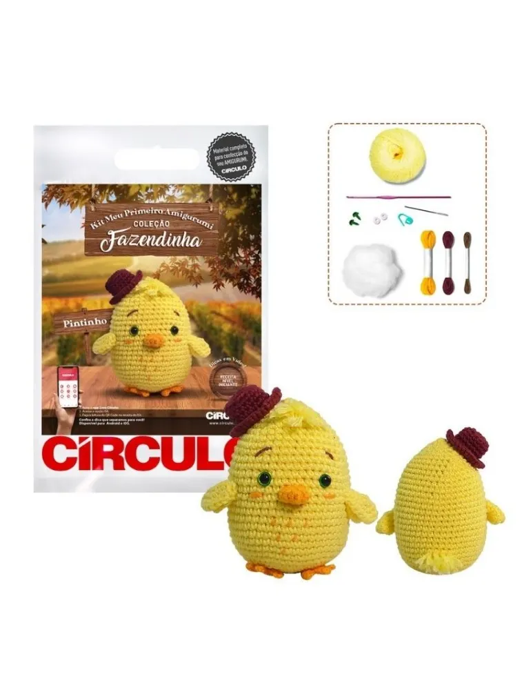 0003 KIT CIRCULO AMIGURUMI FAZENDINHA