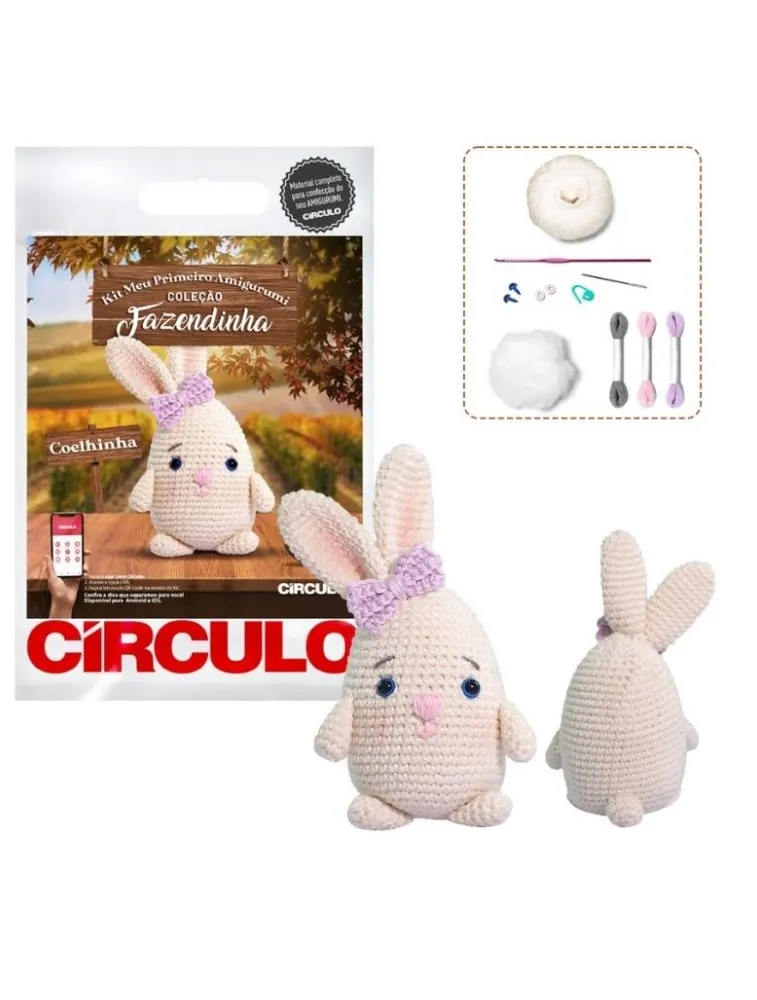 0001 KIT CIRCULO AMIGURUMI FAZENDINHA