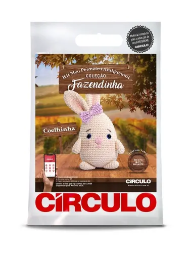 0001 KIT CIRCULO AMIGURUMI FAZENDINHA
