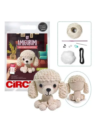 0003 KIT CIRCULO AMIGURUMI CAES E GATOS