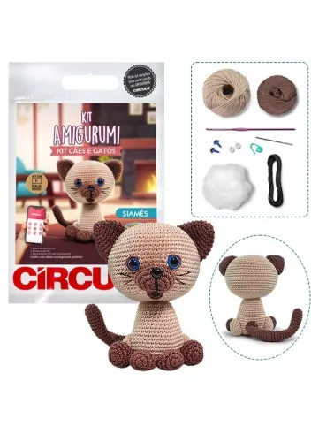 0005 KIT CIRCULO AMIGURUMI CAES E GATOS