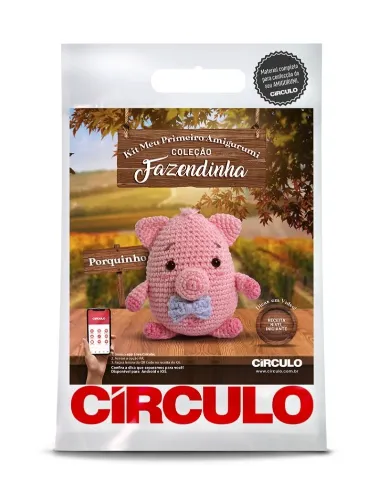 0004 KIT CIRCULO AMIGURUMI FAZENDINHA