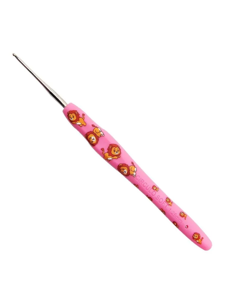 1,25MM AGULHA CIRCULO CROCHE SOFT BICHINHOS