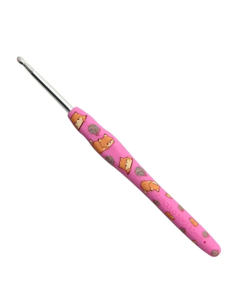 3,5MM AGULHA CIRCULO CROCHE SOFT BICHINHOS