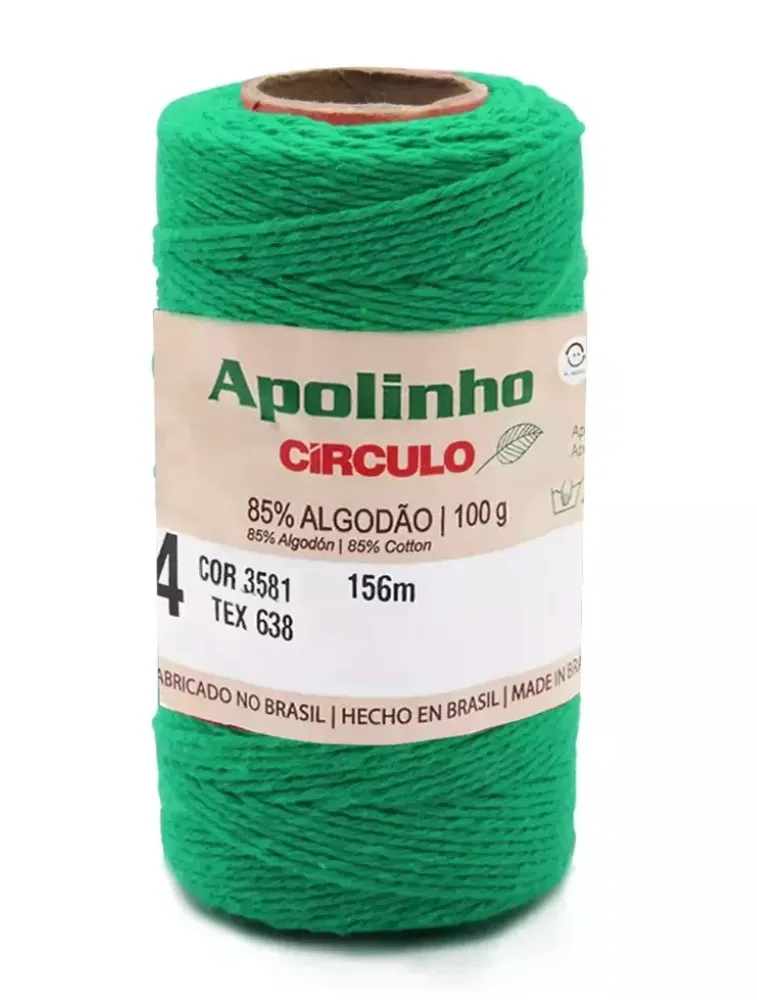 5286 BARBANTE CIRCULO APOLINHO ESCOLAR 4 85%CO