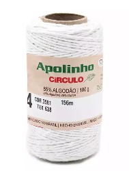 8001 BARBANTE CIRCULO APOLINHO ESCOLAR 4 85%CO