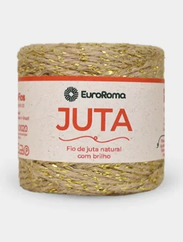 OURO FIO JUTA EUROROMA BRILHO 68%CJ